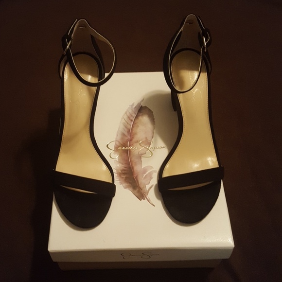 Jessica Simpson Black Heels - Picture 2 of 7